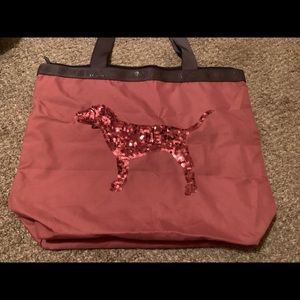Pink tote